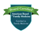 American Board of Family Medicine certification badge