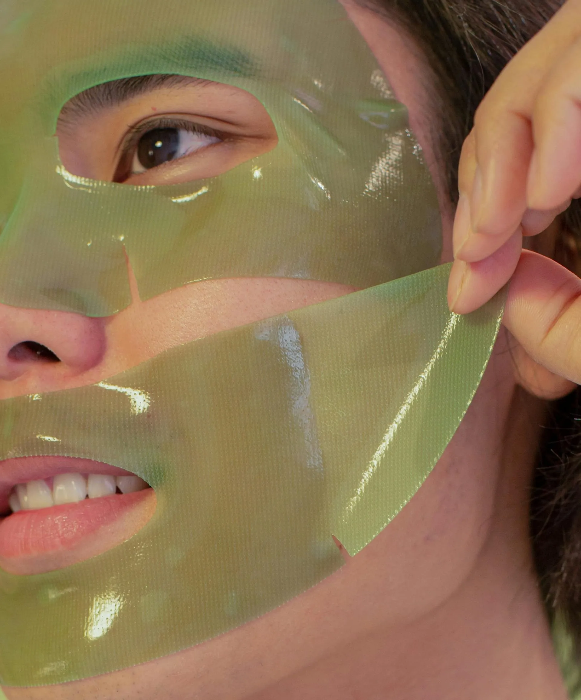 Chemical peel being applied at The Well MD