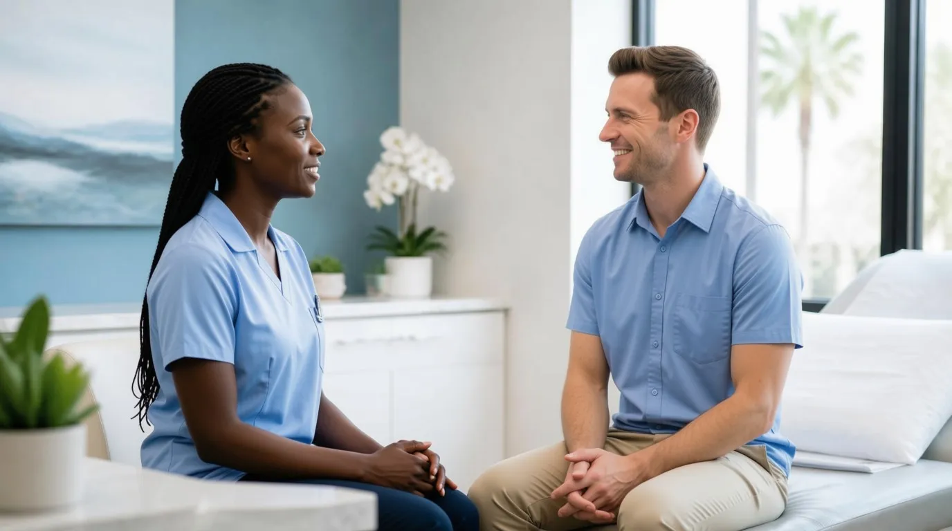 A physician-led hormone health consultation at The Well MD
