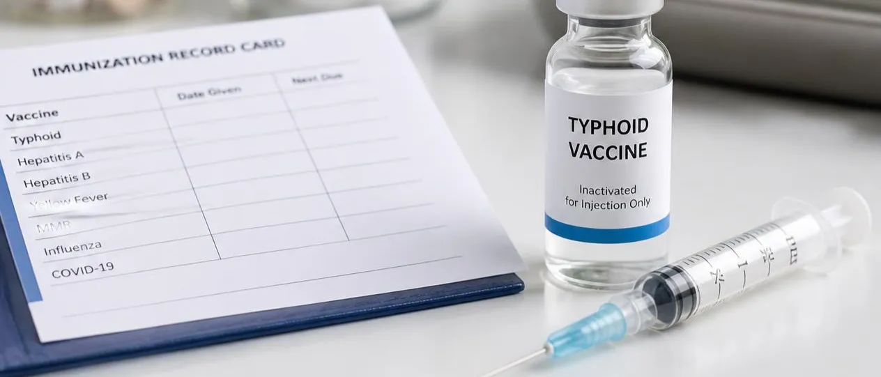 Typhoid vaccination and travel medicine at The Well MD