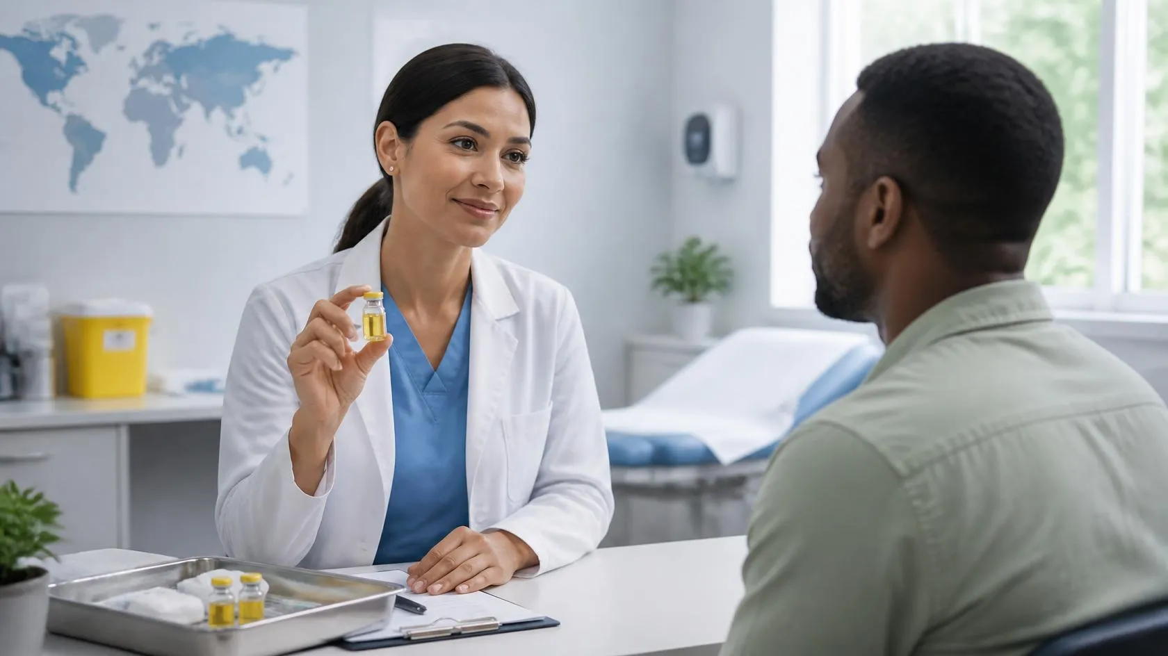 Yellow fever travel medicine consultation at The Well MD